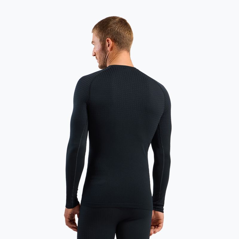 Pánská termo mikina ODLO Performance Warm Bl Top Crew Neck black 3
