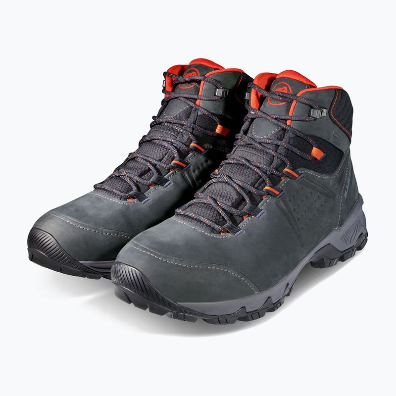 Pánské trekové boty Mammut Mercury IV Mid GTX black / hot red 8
