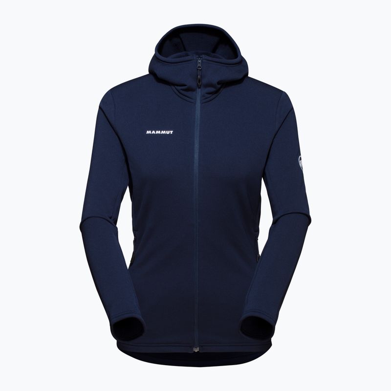 Mammut dámská trekingová mikina Aconcagua Light ML s kapucí tmavě modrá 4