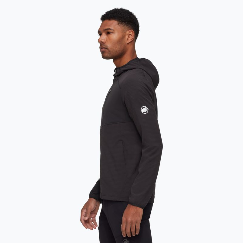Pánská trekingová mikina Mammut Madris Light ML Hooded black 2