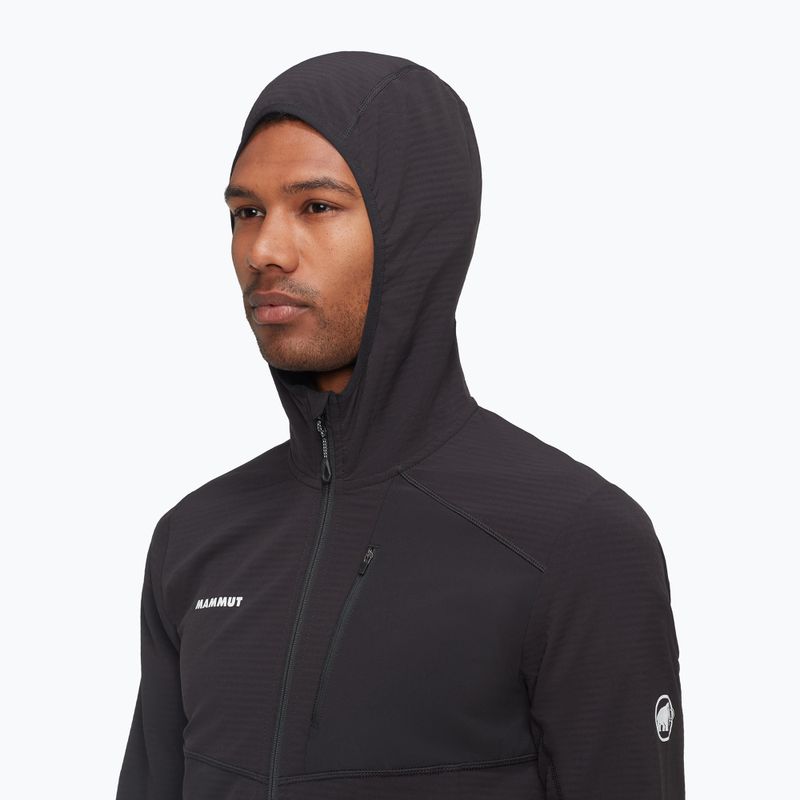 Pánská trekingová mikina Mammut Madris Light ML Hooded black 3