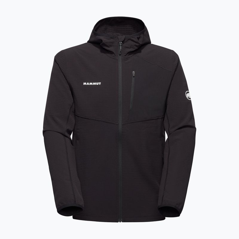 Pánská trekingová mikina Mammut Madris Light ML Hooded black 4