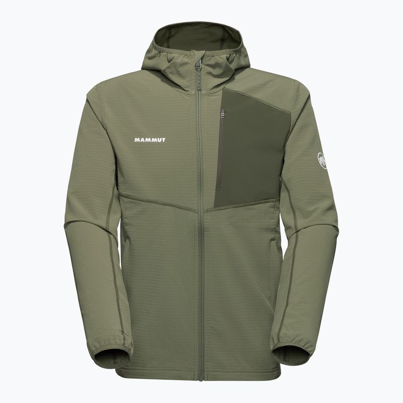 Pánská trekingová mikina Mammut Madris Light ML Hooded marsh 4
