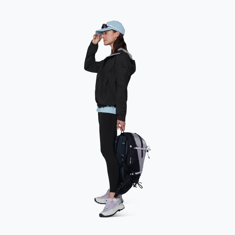 Dámská nepromokavá bunda Mammut Ducan HS Hooded black 2