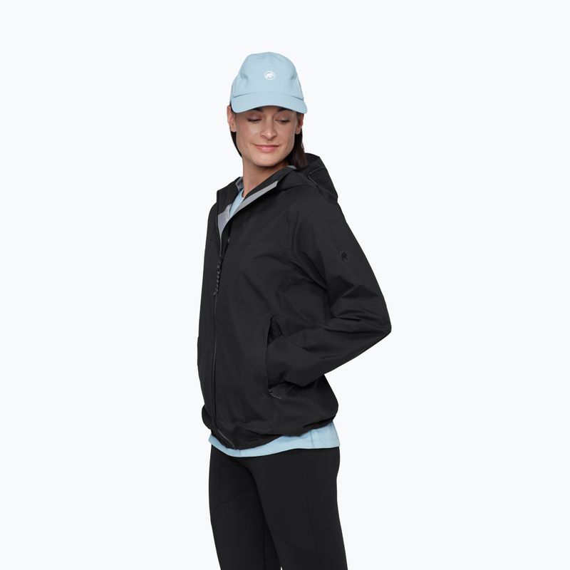 Dámská nepromokavá bunda Mammut Ducan HS Hooded black 4