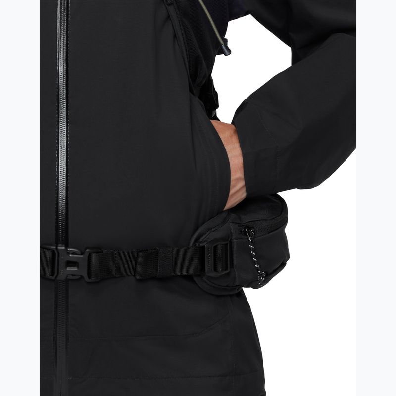 Dámská nepromokavá bunda Mammut Ducan HS Hooded black 6