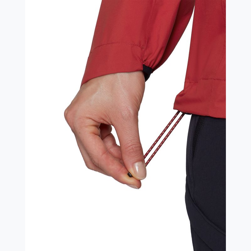 Dámská nepromokavá bunda Mammut Ducan HS Hooded dark mammut red 7