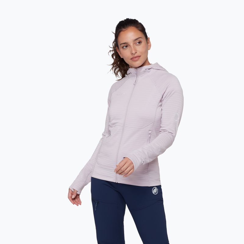 Dámská mikina Mammut Taiss ML Hooded alpine calamint