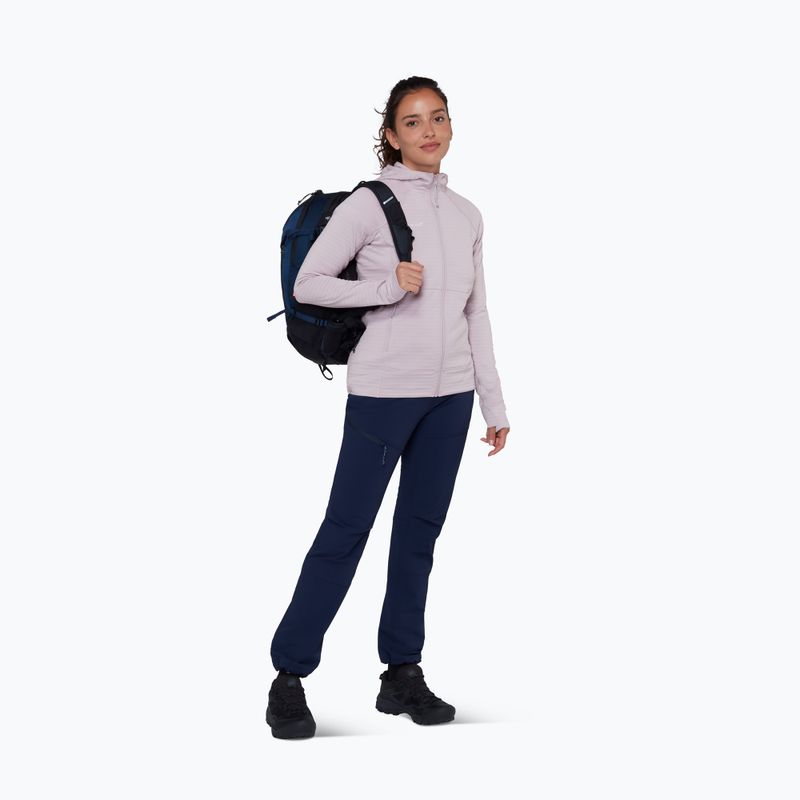 Dámská mikina Mammut Taiss ML Hooded alpine calamint 2