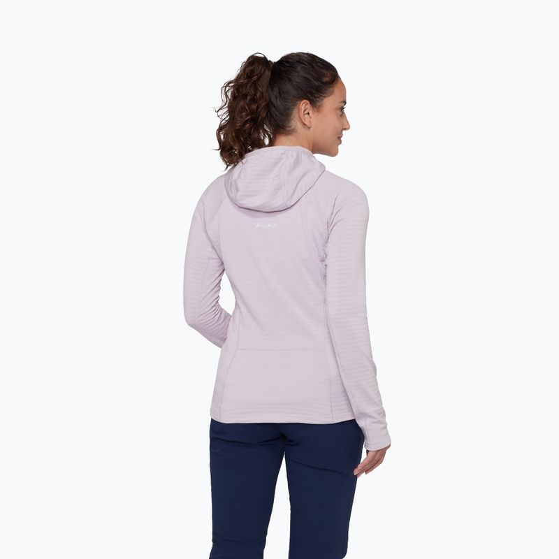 Dámská mikina Mammut Taiss ML Hooded alpine calamint 3