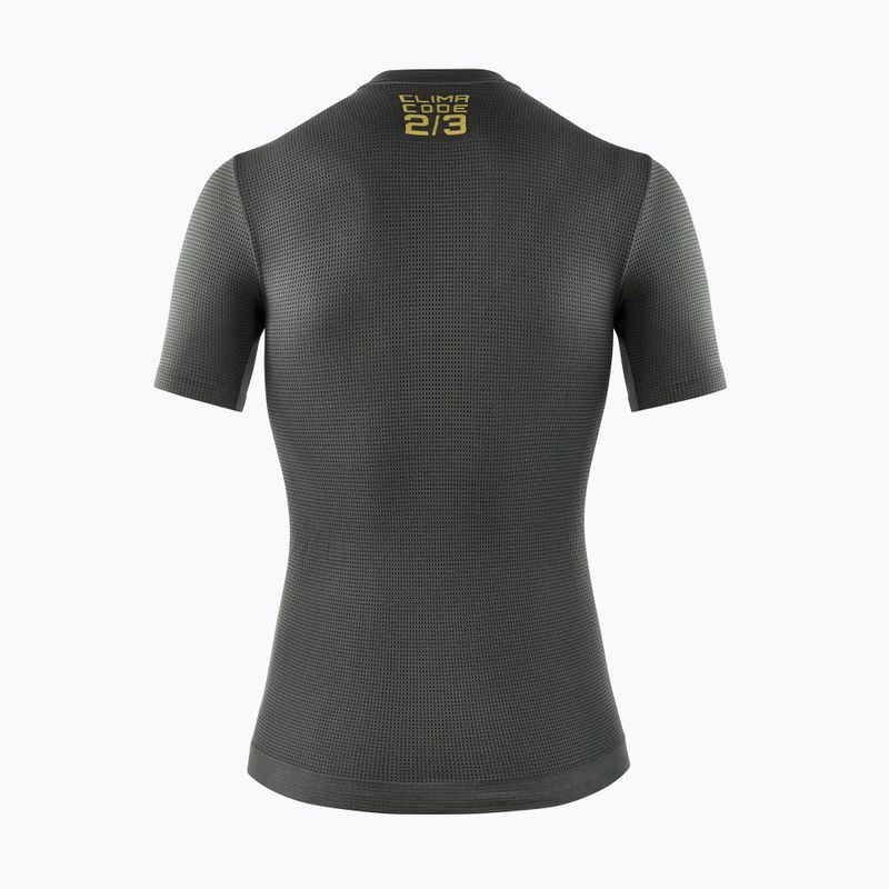 Pánský cyklistický dres ASSOS Spring Fall Skin Layer P1 anthracite grey 2