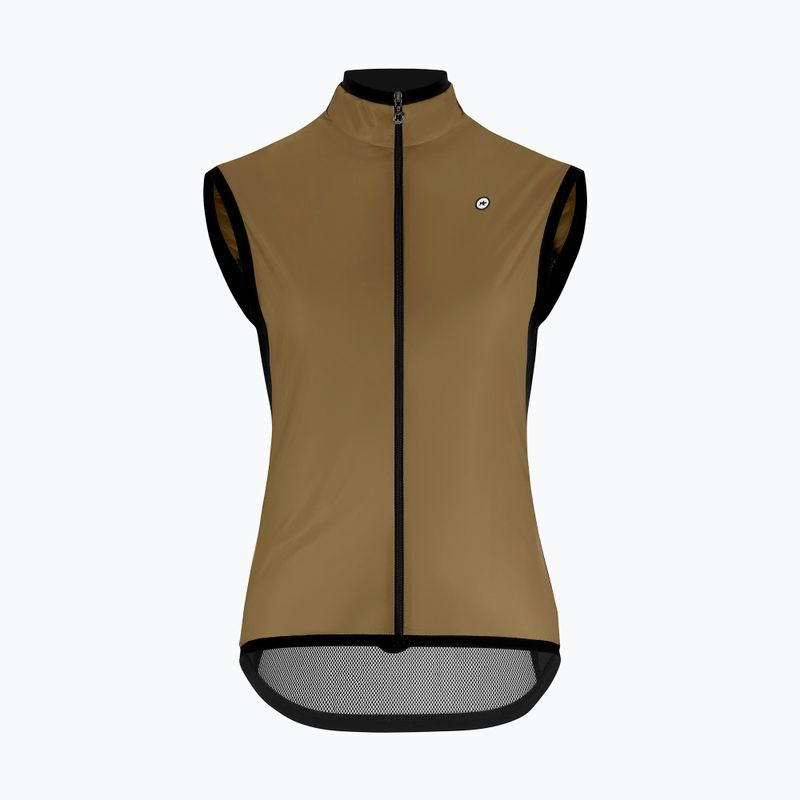 Dámská cyklistická vesta ASSOS Uma GT Wind C2 W bronze ash