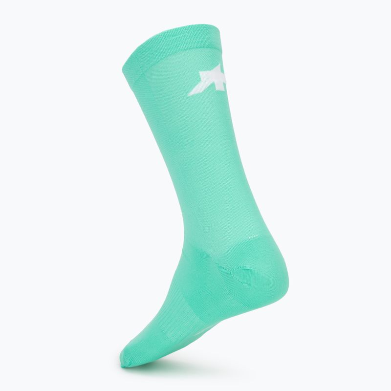 Ponožky ASSOS Racing S11 halo green 2