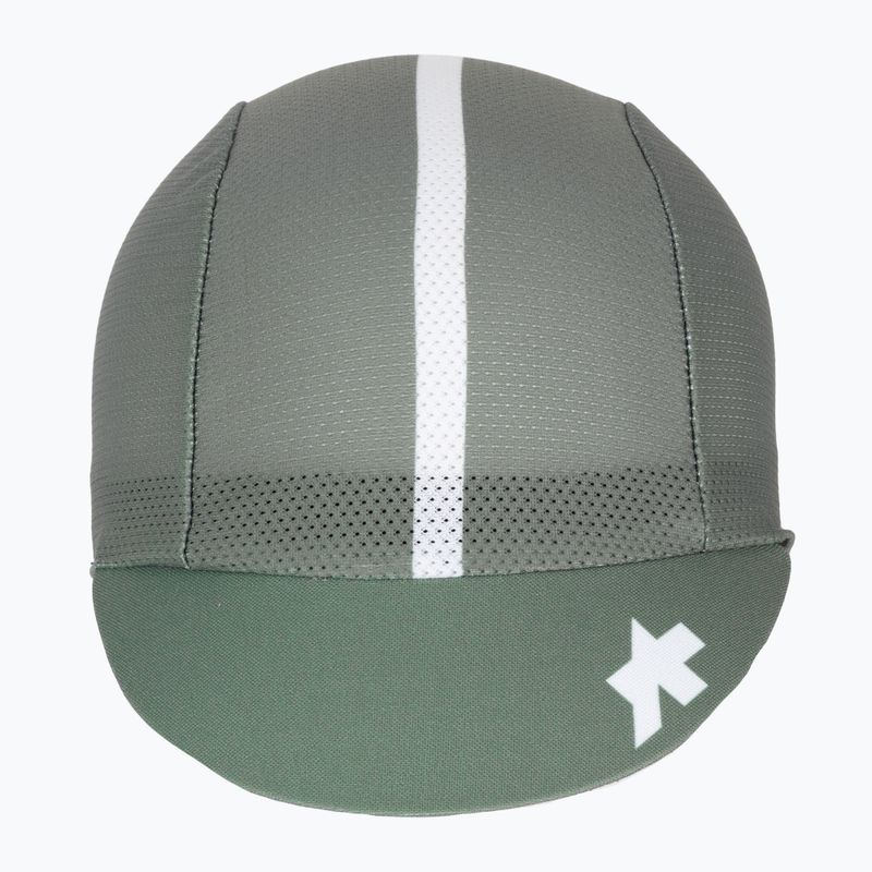 Cyklistická kšiltovka ASSOS Endurance P1 edge green 2