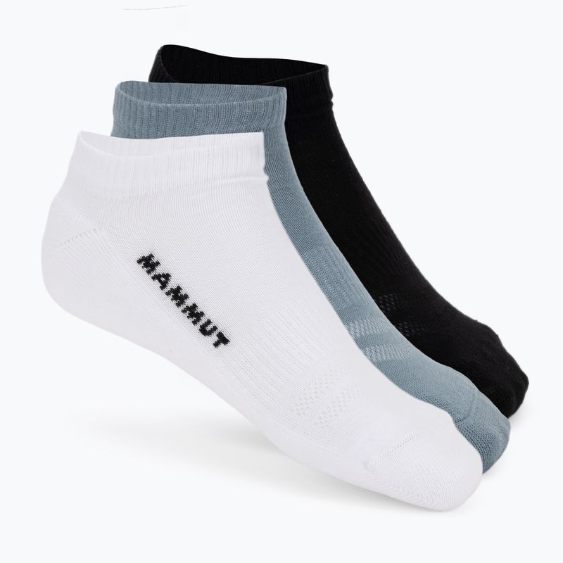 Ponožky Mammut Everyday Low 3 pairs black/strata/white