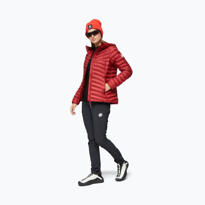 Dámská zateplená bunda Mammut Albula IN Hooded Jacket Women dark mammut red 2