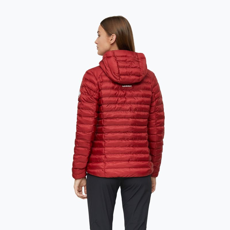 Dámská zateplená bunda Mammut Albula IN Hooded Jacket Women dark mammut red 3