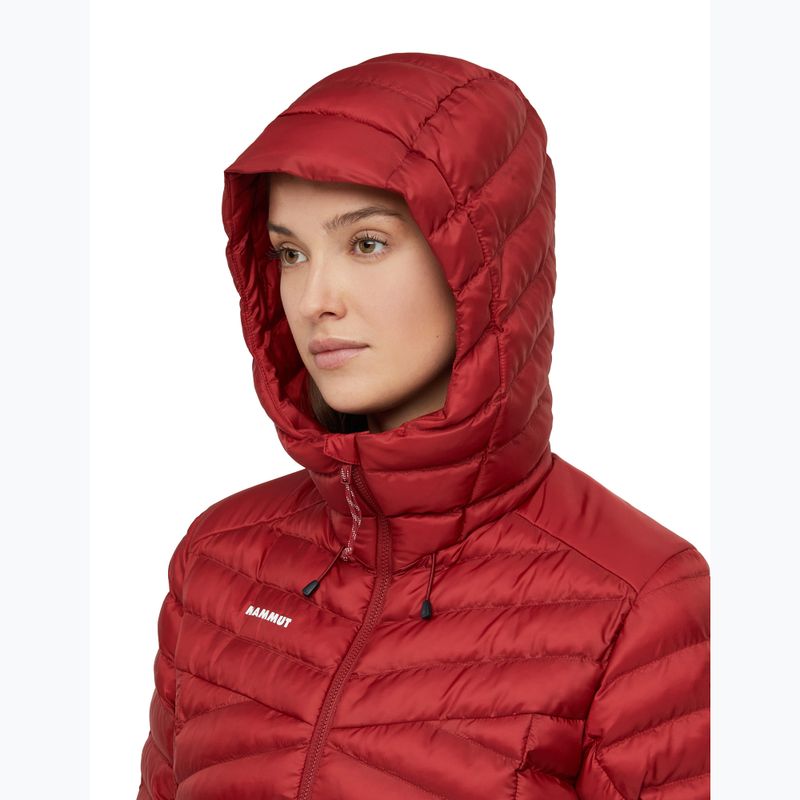 Dámská zateplená bunda Mammut Albula IN Hooded Jacket Women dark mammut red 6