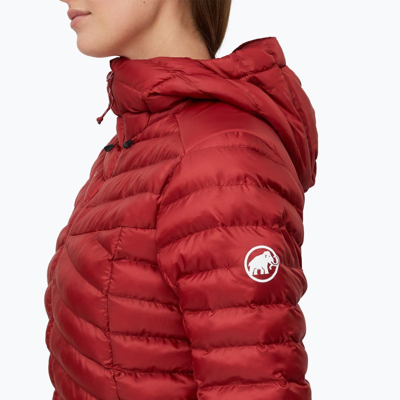 Dámská zateplená bunda Mammut Albula IN Hooded Jacket Women dark mammut red 7