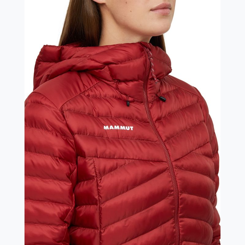 Dámská zateplená bunda Mammut Albula IN Hooded Jacket Women dark mammut red 9