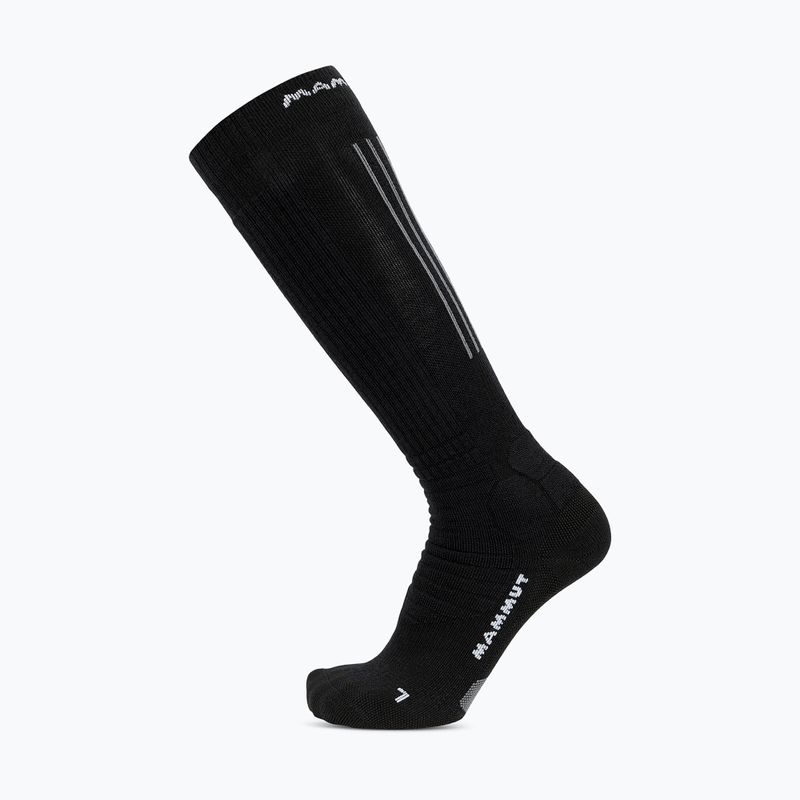 Ponožky Mammut Ski Mountaineering Merino Knee black/strata