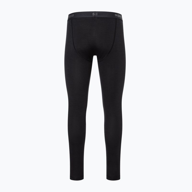 Pánské termo kalhoty super.natural Tundra 175 jet black 5