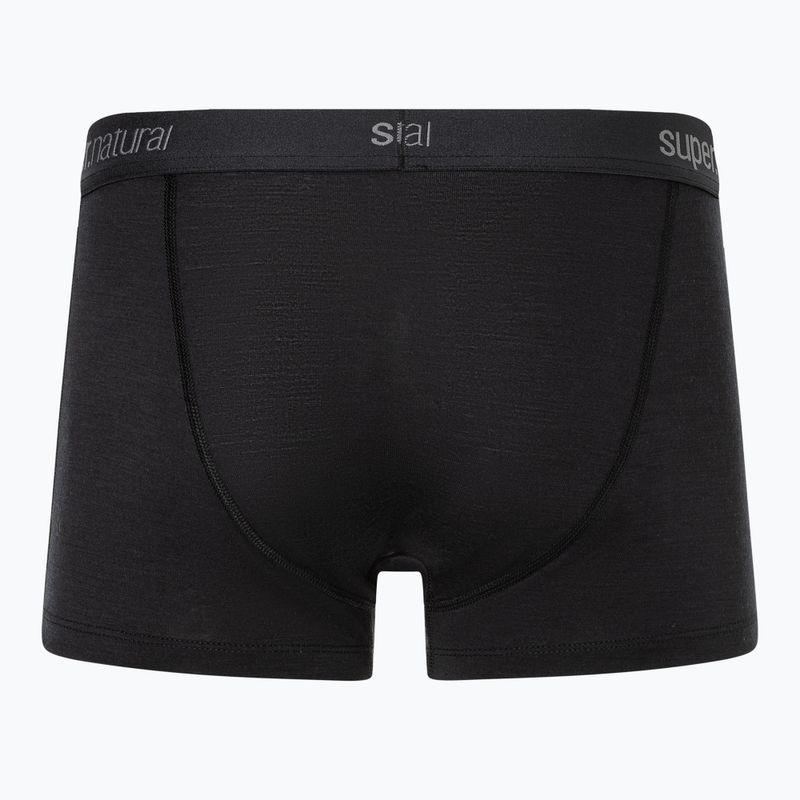 Pánské termo boxerky super.natural Tundra 175 jet black 2