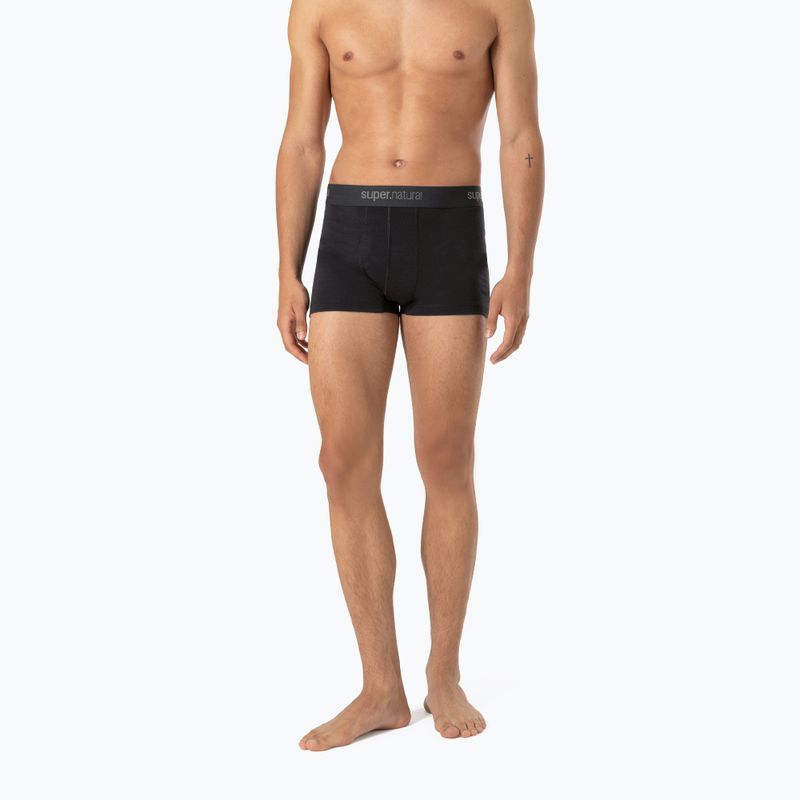 Pánské termo boxerky super.natural Tundra 175 jet black 3