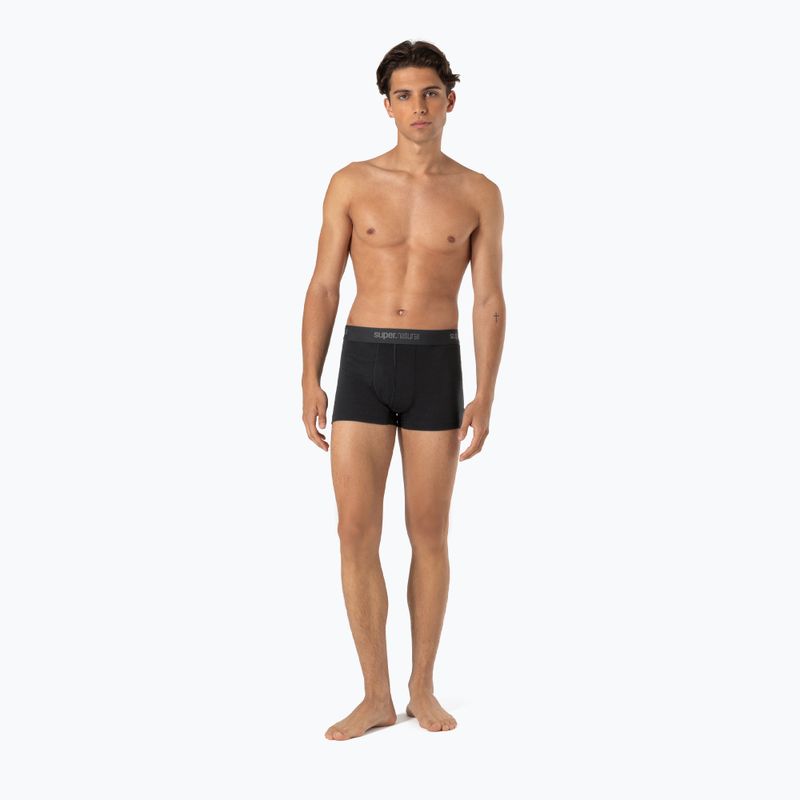 Pánské termo boxerky super.natural Tundra 175 jet black 4