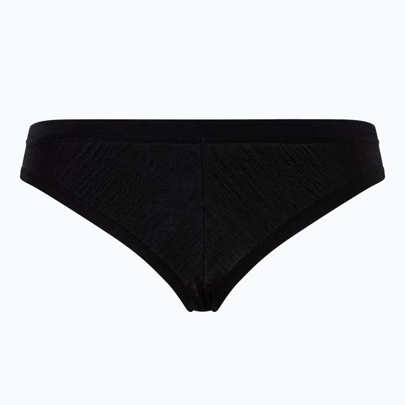 Dámské termo prádlo super.natural Tundra 175 Thong jet black 2