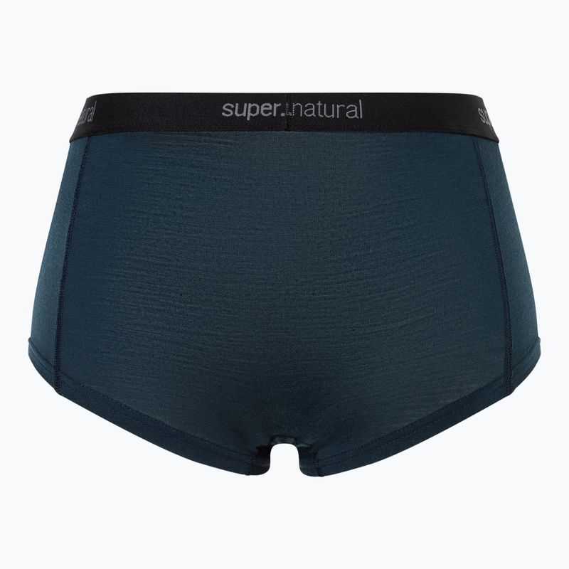 Dámské termo boxerky super.natural Tundra 175 Hipser 2 páry blueberry/blueberry 2