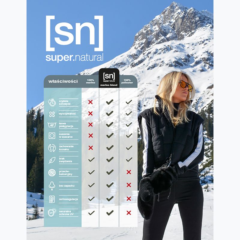 Sportovní podprsenka super.natural Tundra 220 Semplice cashmere grey melange 5
