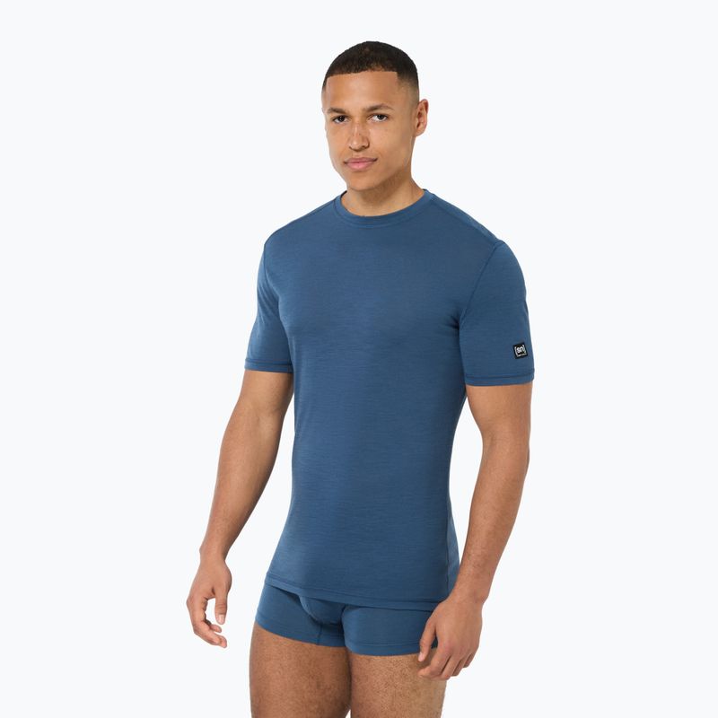 Pánské termo tričko super.natural Sierra 140 Tee cashmere grey melange