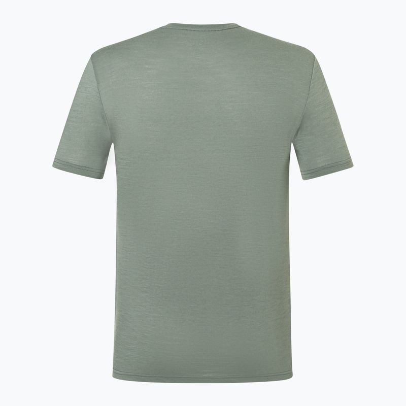 Pánské tričko na lezení Super.Natural Wander Wheel Tee eucalyptus/blueberry 5