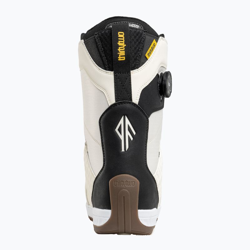 Pánské snowboardové boty ThirtyTwo Lashed Double Boa Fava white/black/yellow 3