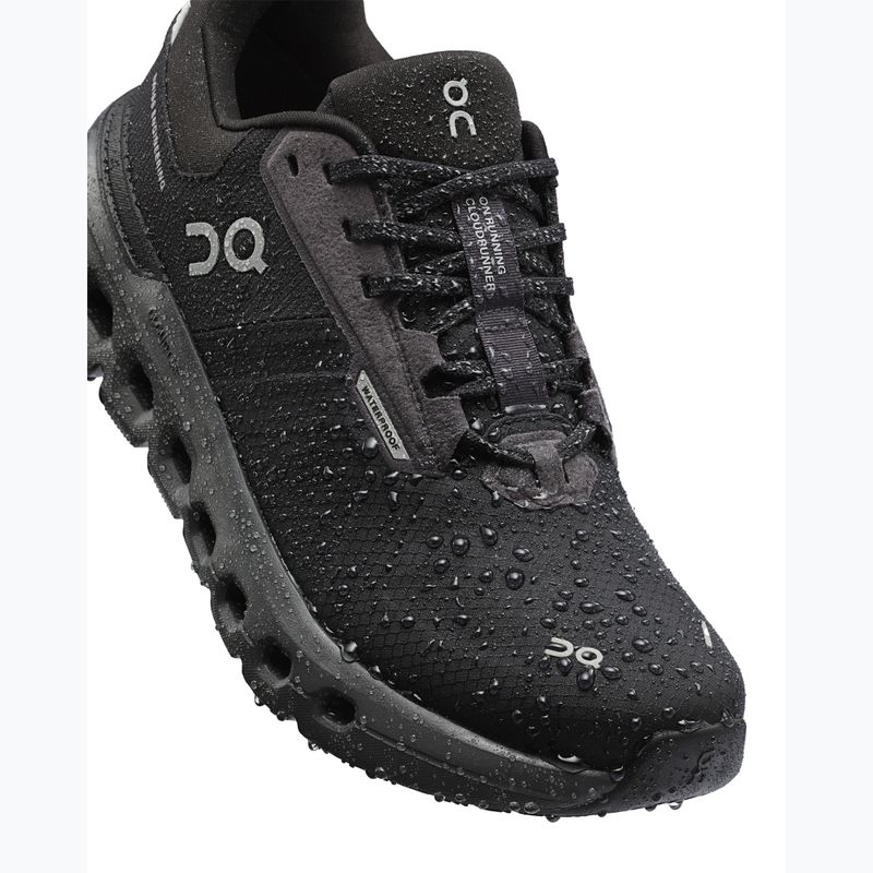 Dámské běžecké boty  On Cloudrunner 2 Waterproof magnet/black 14