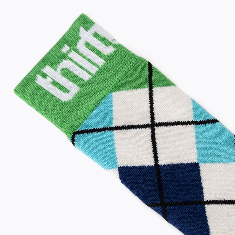 Pánské snowboardové ponožky ThirtyTwo Double green 3