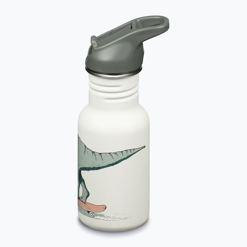 Dětská cestovní láhev Klean Kanteen Flip Seal Sport Cap Straw 355 ml dino skate 2