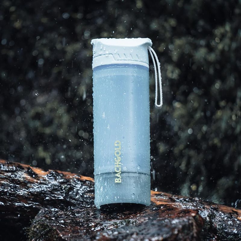 Cestovní láhev s filtrem  Bachgold Selfpress Waterfilter 500 ml white 14