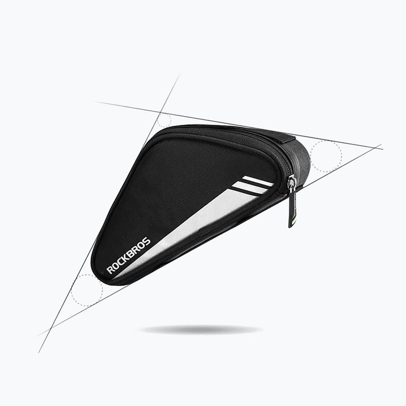 Brašna na rám kola Rockbros B55-BK 0,7 l black 2