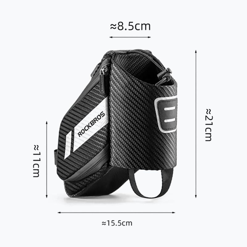 Podsedlová brašna na kolo Rockbros C32 1,5 l black 2