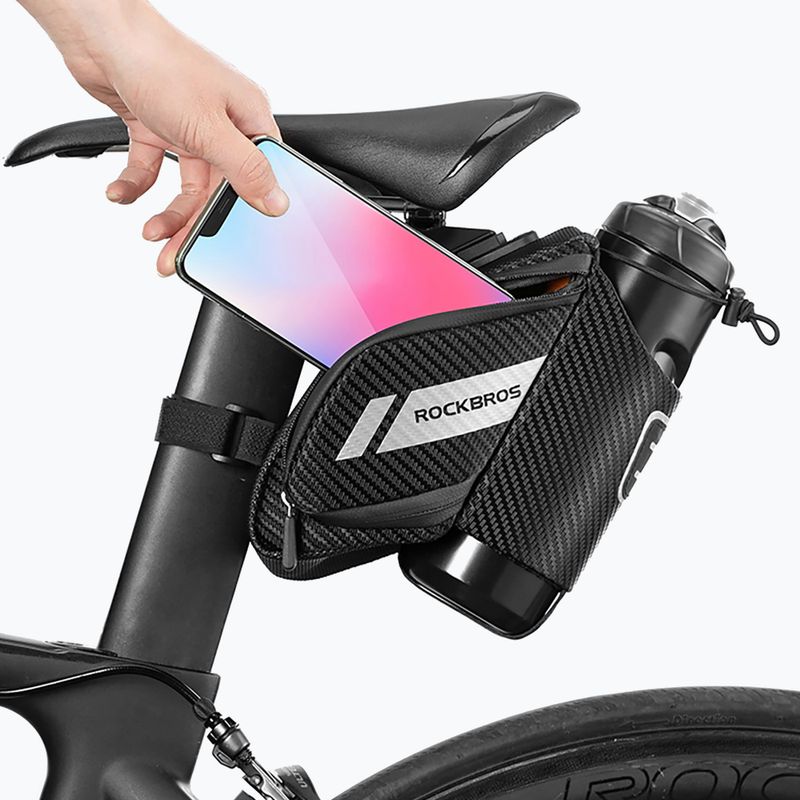 Podsedlová brašna na kolo Rockbros C32 1,5 l black 6