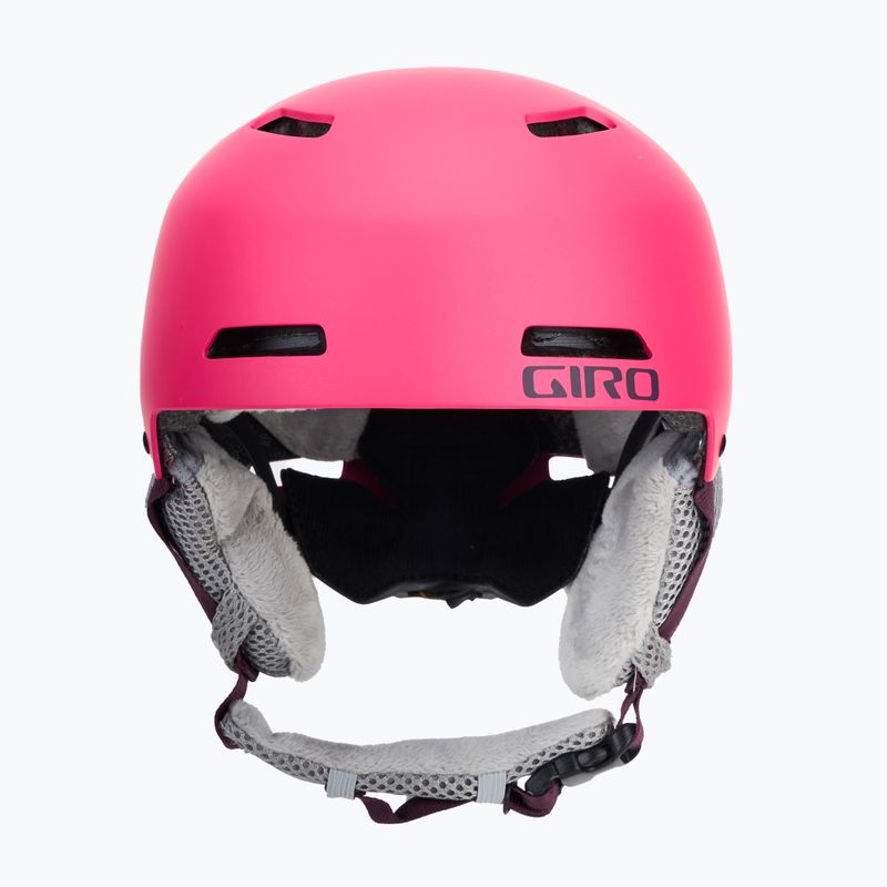 Dětská lyžařská helma  Giro Crue matte bright pink 2