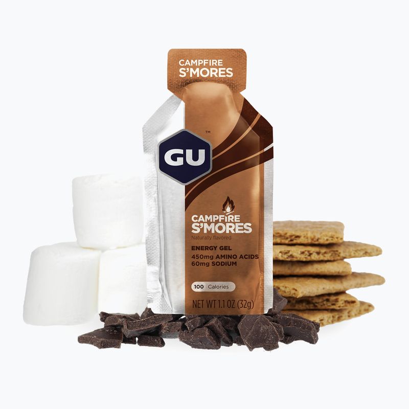 Energetický gel GU Energy Gel 32 g campfire s'mores 2