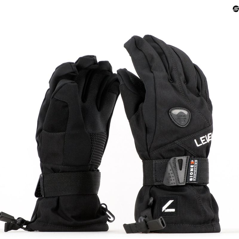 Dětské snowboardové rukavice Level Fly černé 4001JG.01 8