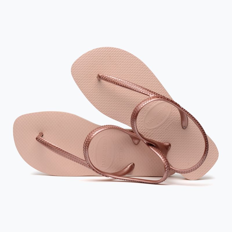 Dámské sandály Havaianas Flash Urban ballet rose / golden blush 8