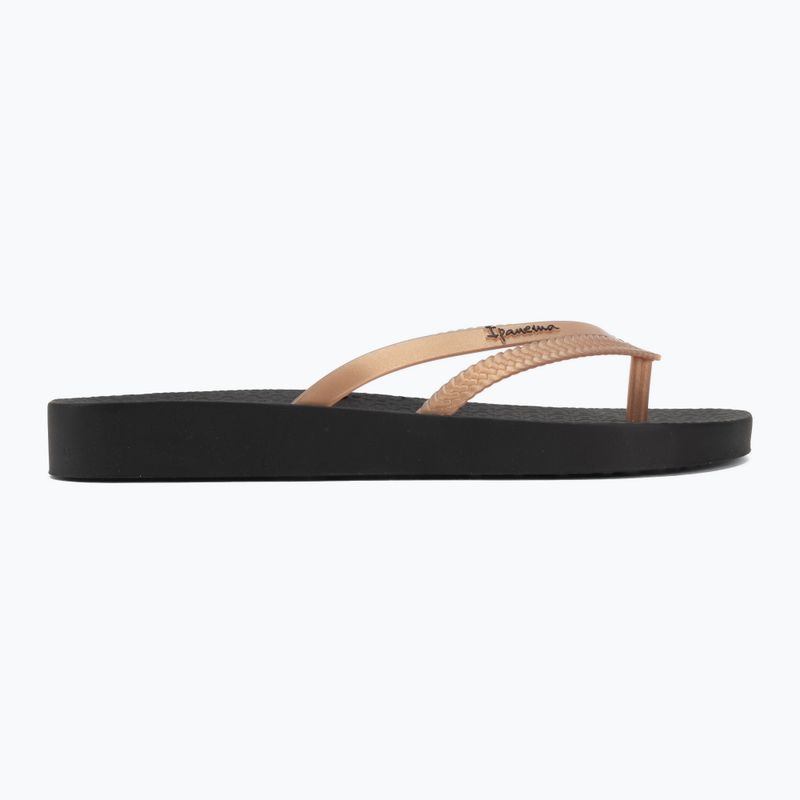 Dámské žabky Ipanema Bossa Soft V black/gold 2