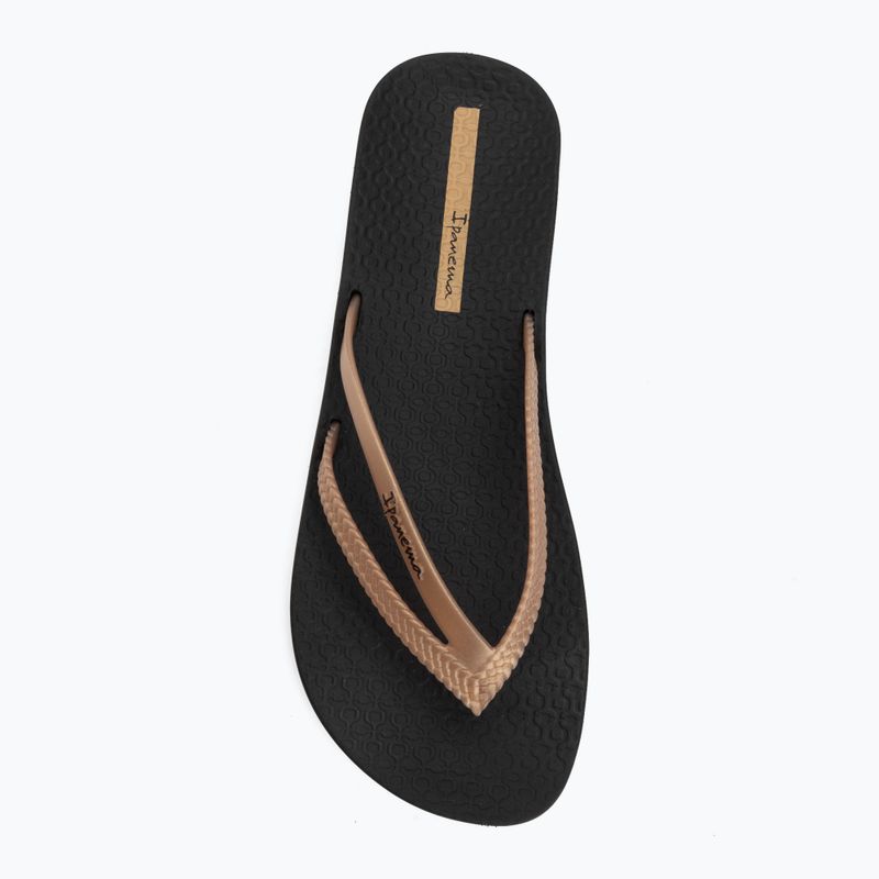 Dámské žabky Ipanema Bossa Soft V black/gold 5