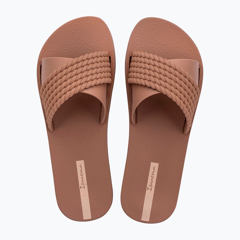 Dámské pantofle Ipanema Street II brown/brown/beige 9