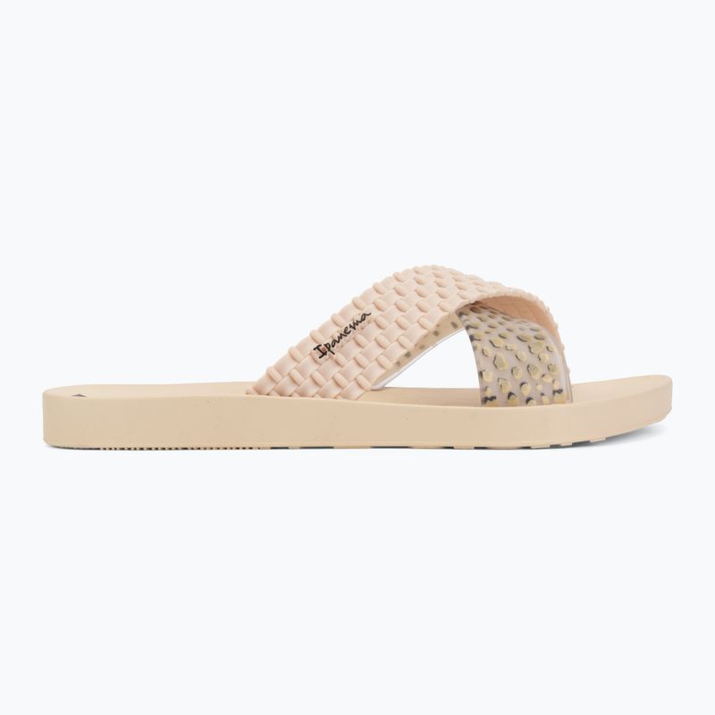 Dámské pantofle Ipanema Sense Slide beige/beige/black 2
